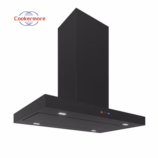 Кухонная вытяжка из нержавеющей стали T-образной формы